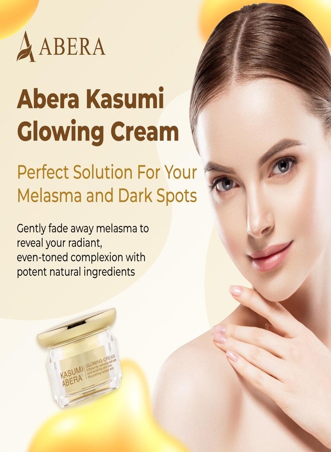 ABERA Kasumi Face Cream, Hydrating Treatment for Face, Smooth Enhancer, Extensive Moisturizer (0.7 Oz Per Item) (2 Box) - Image 2